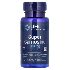 Супер карнозин, Carnosine, Life Extension, 500 мг, 60 веганських капсул