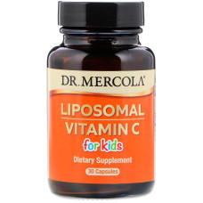 Вітамін С ліпосомальний для дітей, Liposomal Vitamin C, Dr. Mercola, 30 капсул