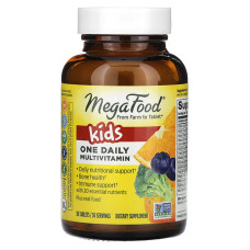 Вітаміни для дітей, Kid's One Daily, MegaFood, 1 в день, 30 таблеток