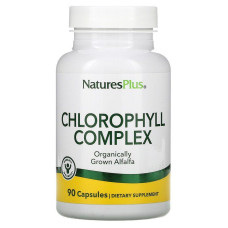 Хлорофіл, Chlorophyll, Nature's Plus, комплекс, 90 капсул.