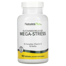 Мега-Стрес, комплекс, Mega-Stress, Nature's Plus, 90 таблеток