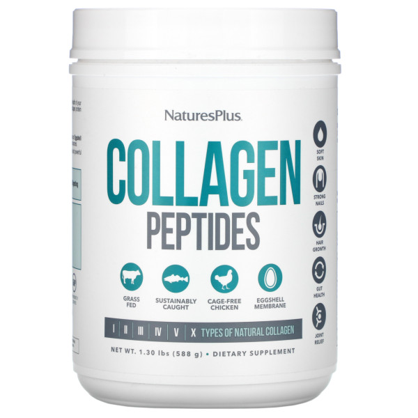 Колагенові пептиди, Collagen Peptides, Nature's Plus, 588 г