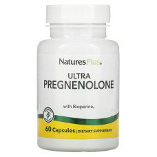 Прегненолон Ультра, Ultra Pregnenolone, Nature's Plus, 60 капсул