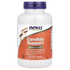 Протикандидний засіб, Candida Support, Now Foods, 180 вегетаріанських капсул