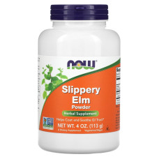Слизький в'яз (Slippery Elm), Now Foods, порошок, 113 г.