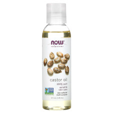 Касторове масло, Castor Oil, Now Foods, Solution Oils, 118 мл