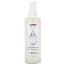 Спрей з магнієм, Magnesium Topical Spray, Now Foods, Solutions, 237 мл
