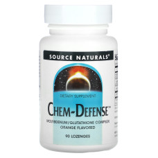 Молібден, Chem-Defense, Source Naturals, смак апельсина, 90 льодяників