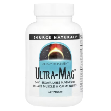 Магній (ультра), Ultra-Mag, Source Naturals, 60 таблеток