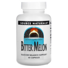Екстракт гіркої дині, Bitter Melon, Source Naturals, 60 капсул