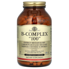 Вітаміни В-100, комплекс, B-Complex "100", Solgar, 250 вегетаріанських капсул