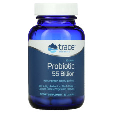 Пробіотик, Probiotic, Trace Minerals Research, 55 млрд, 30 капсул