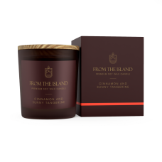Ароматична свічка, From the Island, Кориця та сонячний мандарин, 250 мл