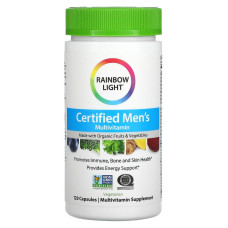 Мультивітамінні для чоловіків, Men's Multivitamin, Rainbow Light, 120 капсул