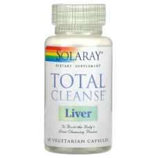 Чистка печінки, Total Cleanse Liver, Solaray, 60 капсул
