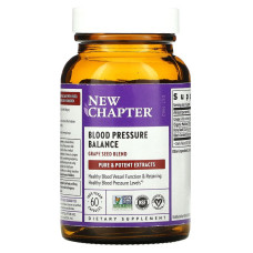 Підтримка артеріального тиску, Blood Pressure, New Chapter, 60 капсул