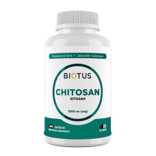 Хітозан, Chitosan, Biotus, 1500 мг, 240 капсул