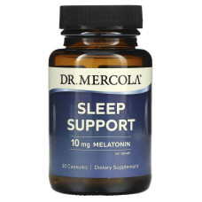 Підтримка сну, Sleep Support, Dr. Mercola, 10 мг, 30 капсул