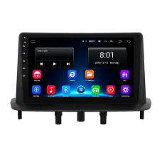 Штатная магнитола Lesko для Renault Fluence I 2009-2013 экран 9" 4/64Gb 4G Wi-Fi GPS Top