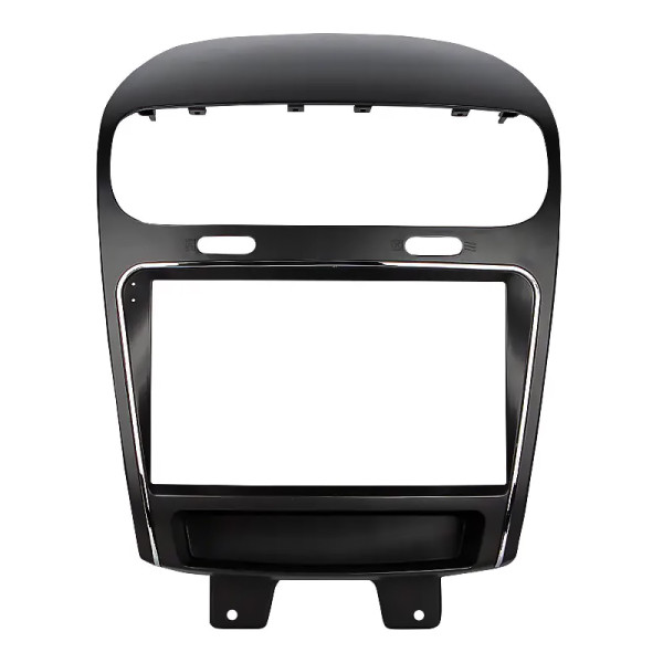 Штатный комплект переходная рамка Dodge Journey 2011-2020 Fiat Freemont 2011-2016 (0000) 9" + адаптер питания
