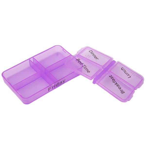 Таблетница органайзер для таблеток FY-8816 на 28 отделений