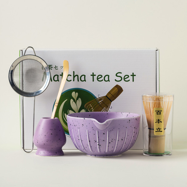 Набор Matcha 3125 для приготовления чая матча 7 предметов Purple