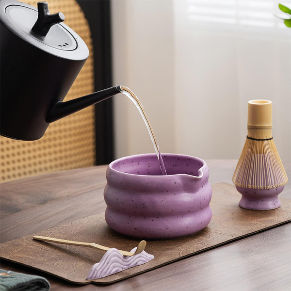 Набор Matcha SD5458 для приготовления чая матча 7 предметов Purple