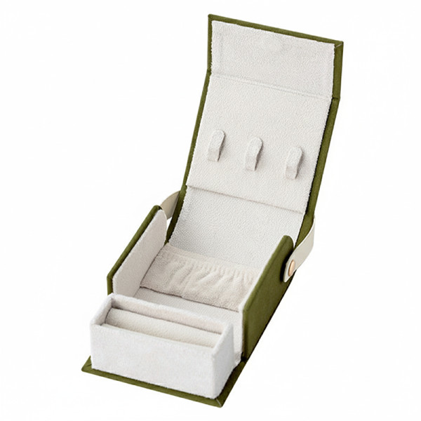 Дорожный органайзер Casegrace SP-01344 шкатулка для украшений и ювелирных изделий для путешествий Green