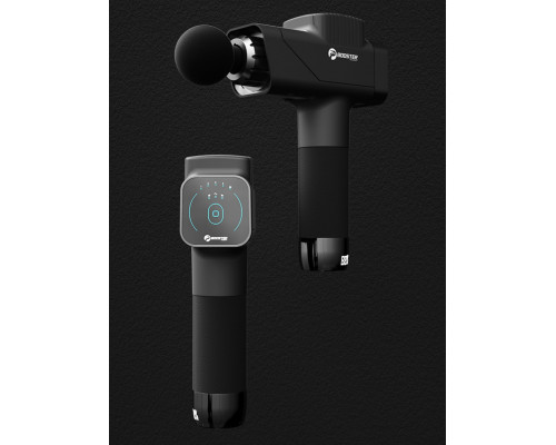 Антистресовий перкусійний масажер (пістолет) Booster M2-C з акумулятором 2500 mAh, 12V, Type-C для терапії та зняття напруги.