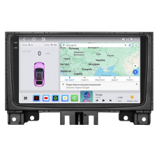 Штатная магнитола Lesko для Volkswagen Crafter I 2006-2011 экран 9" 4/64 QLED CarPlay 4G Wi-Fi GPS 360 Prime