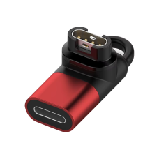 Перехідник-адаптер Lightning для Garmin Fenix 7 / 8 / 8x / Forerunner / Venu / Instinct red