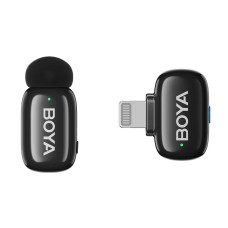 Мікрофон петличний бездротовий BOYA mini-16 (Lightning) black