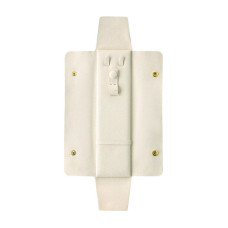 Дорожный футляр Casegrace SP-01345 органайзер для украшений и ювелирных изделий для путешествий White