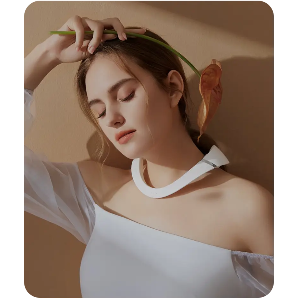 Електричний імпульсний масажер для шиї та плечей Booster M1 X Niplux для полегшення болю в області шиї та плечей