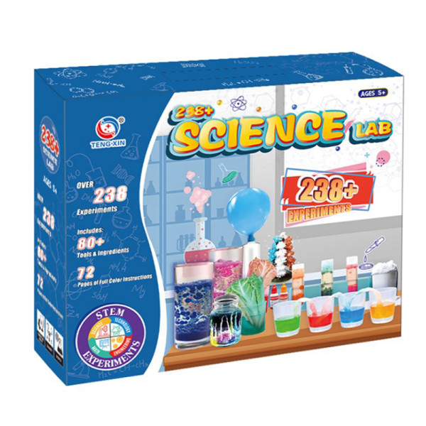 Научный игровой набор Science Lab TXX-028 научная лаборатория STEM 238 химических экспериментов детский