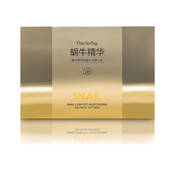 Набор по уходу за лицом ONE SPRING Snail Repair&Brightening с муцином улитки 6 в 1