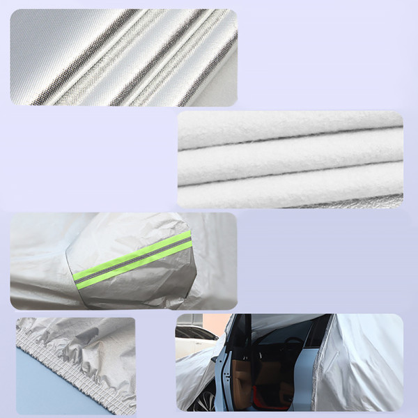 Защитный чехол-тент для автомобиля Sedan от снега дождя солнца водонепроницаемый пыленепроницаемый 425*170*150
