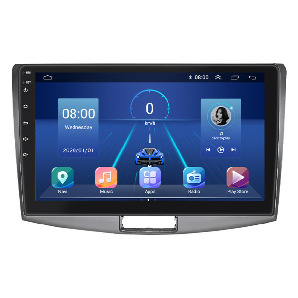 Штатная магнитола Lesko для Volkswagen Passat B6 2005-2010 экран 10" 6/128Gb 4G Wi-Fi GPS Top