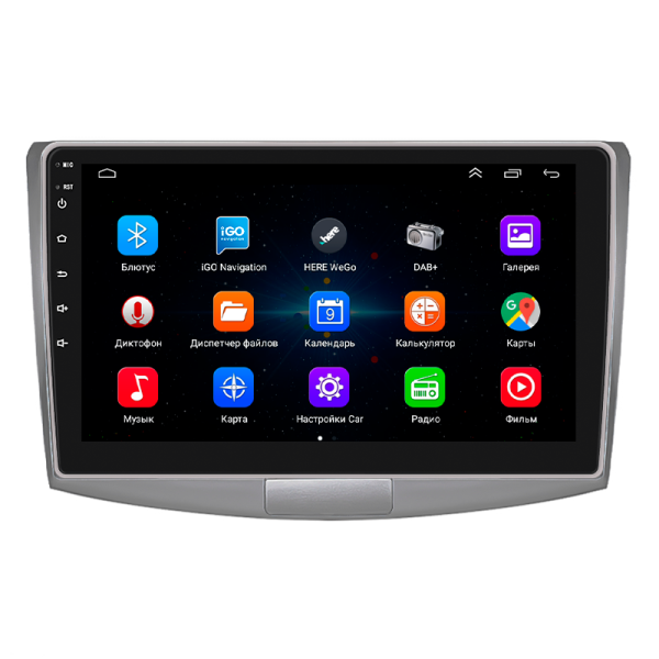 Штатная магнитола Lesko для Volkswagen Passat B7 2011-2015 экран 10" 1/16Gb Wi-Fi GPS Base