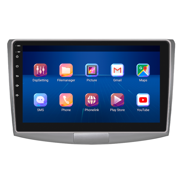 Штатная магнитола Lesko для Volkswagen Passat B7 2011-2015 экран 10" 4/64Gb 4G Wi-Fi GPS Top