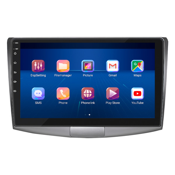 Штатная магнитола Lesko для Volkswagen Passat CC I 2008-2012 экран 10" 2/32Gb 4G Wi-Fi GPS Top