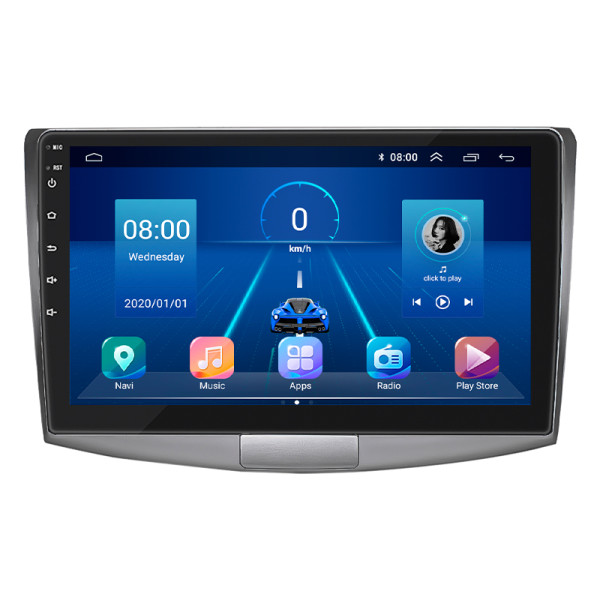 Штатная магнитола Lesko для Volkswagen Passat CC I 2008-2012 экран 10" 4/32Gb 4G Wi-Fi GPS Top