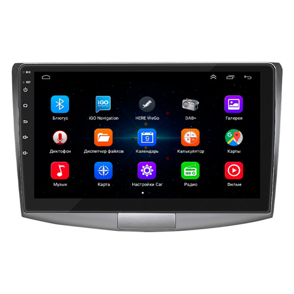 Штатная магнитола Lesko для Volkswagen Passat CC I Рестайлинг 2012-2017 экран 10" 1/16Gb Wi-Fi GPS Base