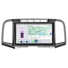 Штатная магнитола Lesko для Toyota Venza I Рестайлинг 2012-2017 экран 9" 4/64 QLED CarPlay 4G Wi-Fi GPS 360 Prime