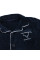 Комплект мужской пижамы CK-208 Dark Blue рубашка с длинным рукавом и штанами теплая L