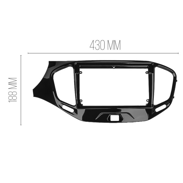 Переходная рамка Lada Vesta 2015+ (6540) 9"