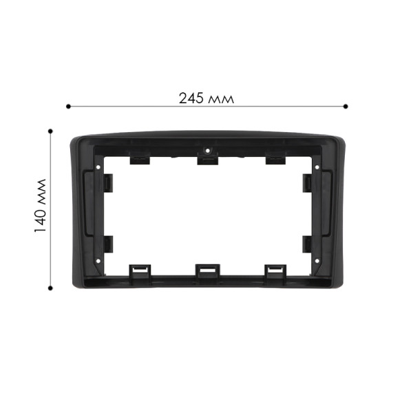 Переходная рамка Toyota Land Cruiser (100) 1998-2002 Lexus LX 470 1998-2003 (7593) 9"