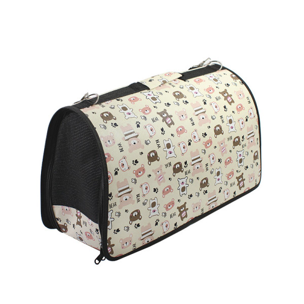 Сумка-переноска для кошек Taotaopets 243307 52*22*29 см Bear Beige