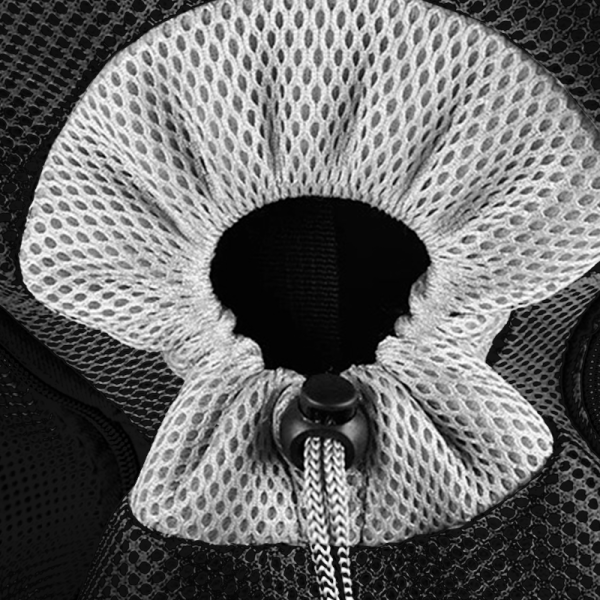 Рюкзак-переноска для кошек и собак Venxius D-07 Black L