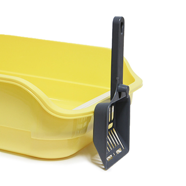 Туалет для кошек с лопаткой Taotaopets 222223 Yellow